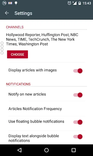 N-Feeds - Real Time Stories Screenshots