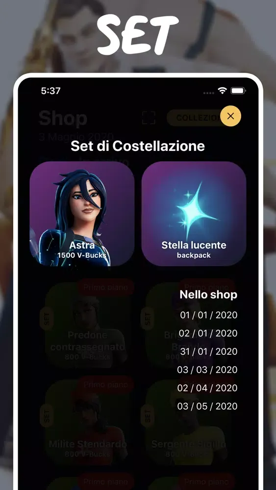 Captures d'écran de News per Fortnite Italia