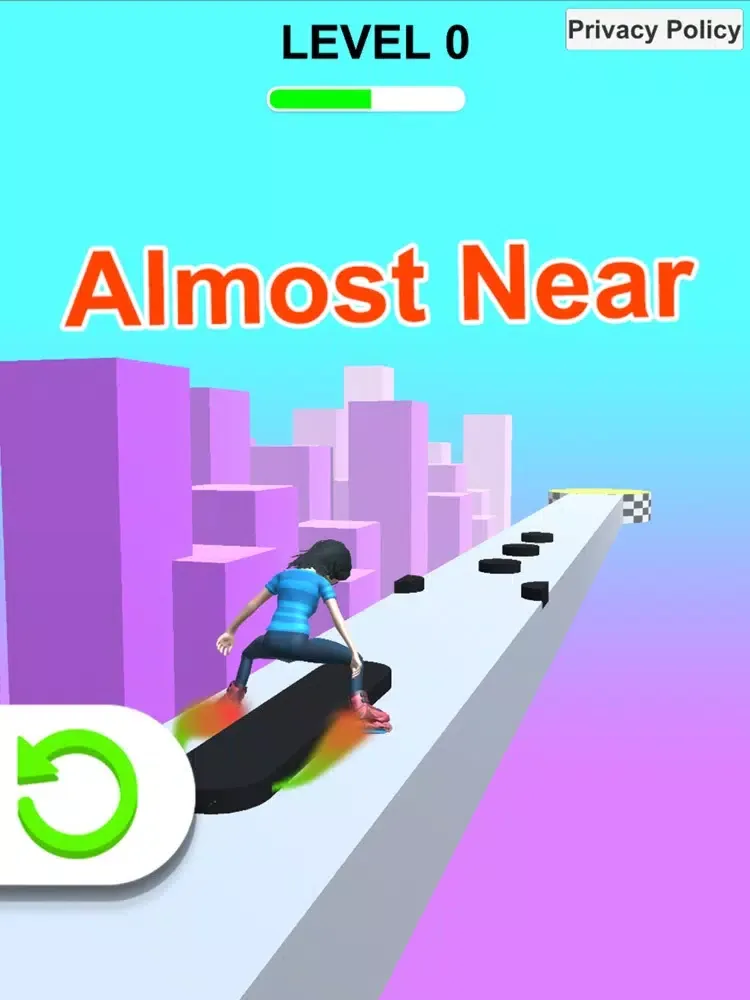 Ảnh chụp màn hình của Roller Skating 3D : roller sky iPad 