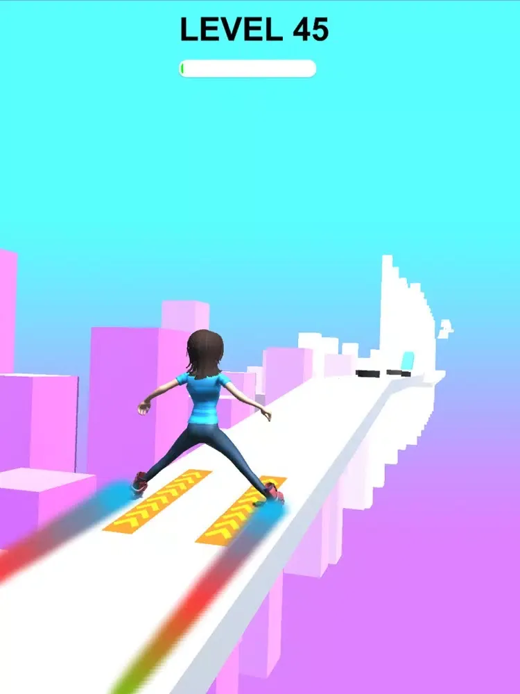 Ảnh chụp màn hình của Roller Skating 3D : roller sky iPad 