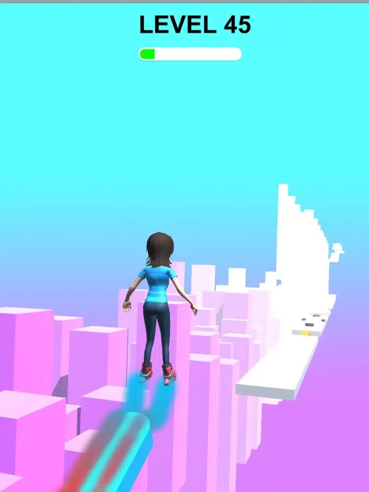 Ảnh chụp màn hình của Roller Skating 3D : roller sky iPad 