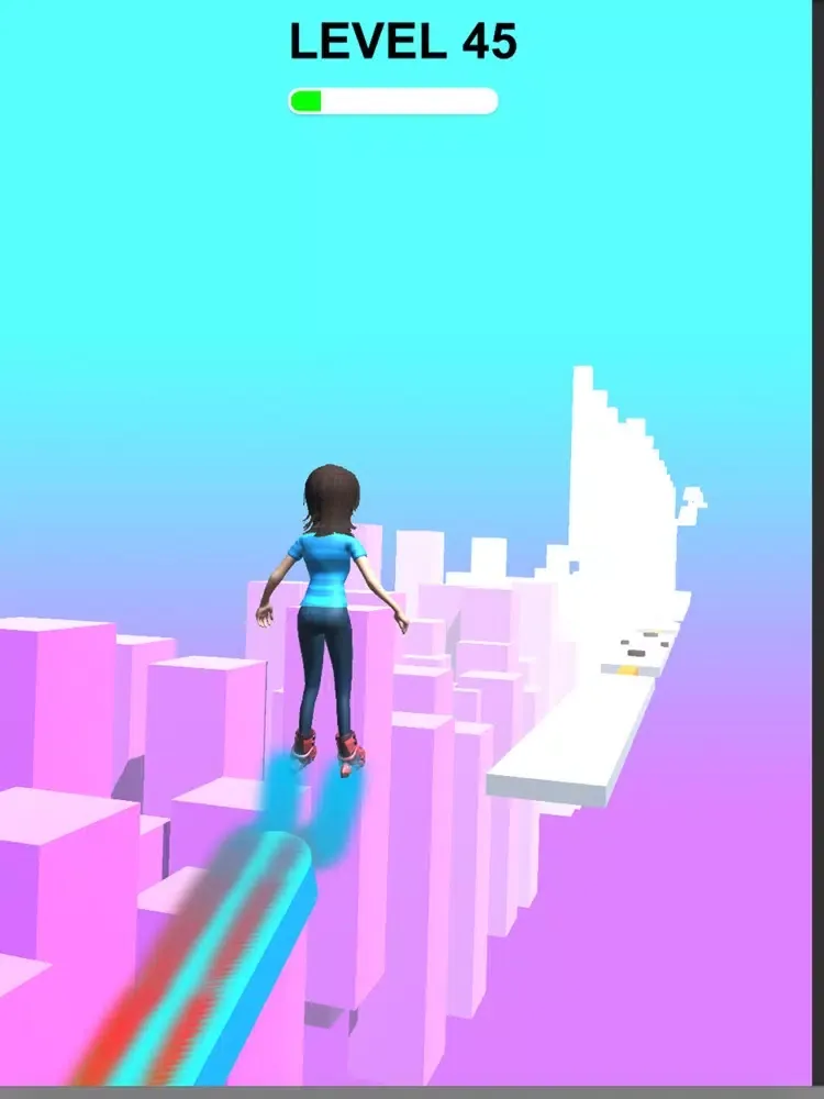 Ảnh chụp màn hình của Roller Skating 3D : roller sky iPad 