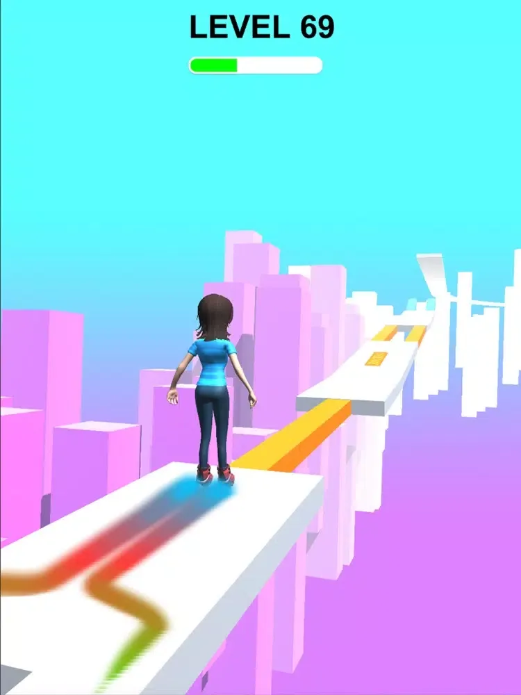 Ảnh chụp màn hình của Roller Skating 3D : roller sky iPad 