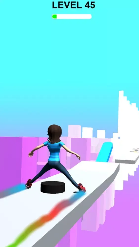 Ảnh chụp màn hình của Roller Skating 3D : roller sky