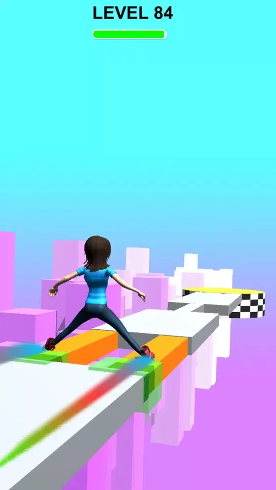 Ảnh chụp màn hình của Roller Skating 3D : roller sky