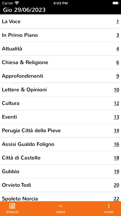 Скриншоты La Voce dell'Umbria