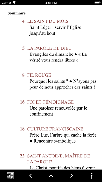 Screenshot di Messager de Saint Antoine