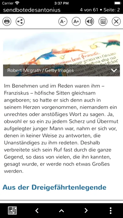 Sendbote des Heiligen Antonius Ekran Görüntüleri
