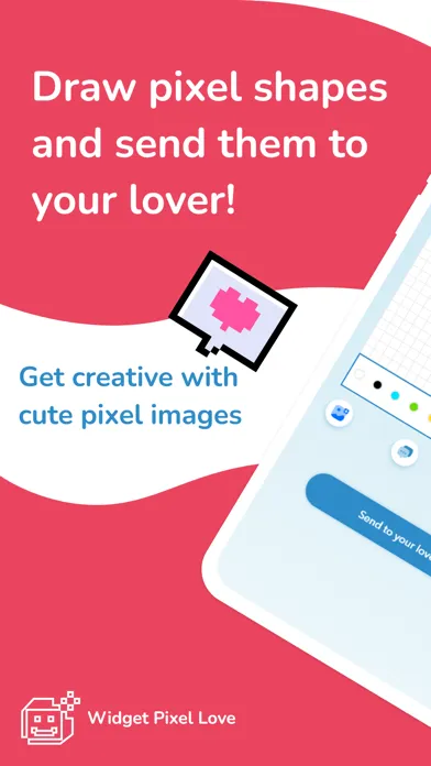 Captures d'écran de Widget Pixel Love