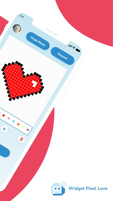 Captures d'écran de Widget Pixel Love