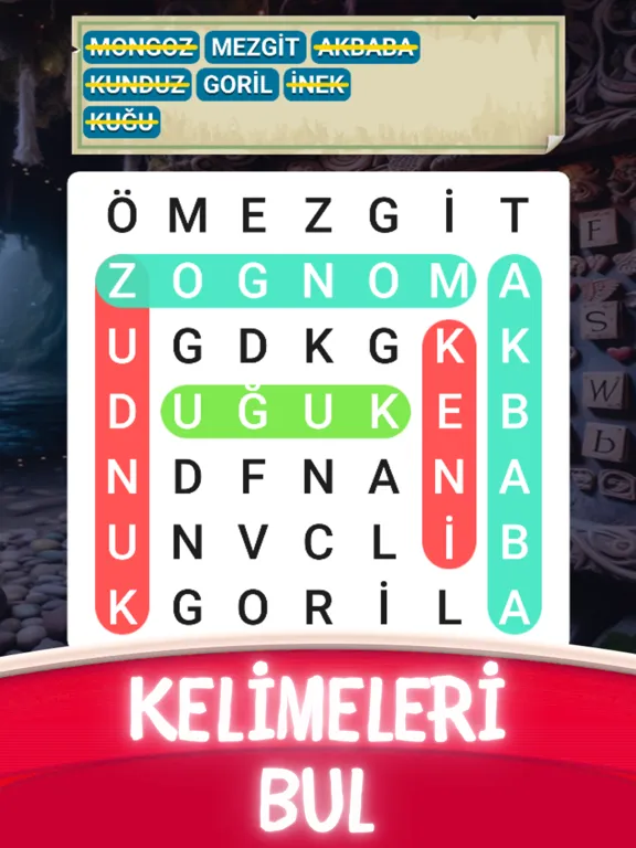 Saklı Harfler iPad  سکرین شاٹس