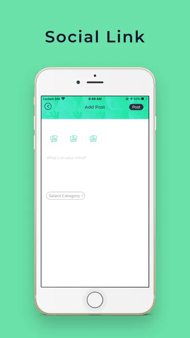 Social Link App Ekran Görüntüleri