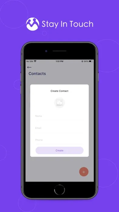 ภาพหน้าจอของ STAY IN TOUCH APP
