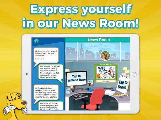 تصاویر News-O-Matic EDU iPad 