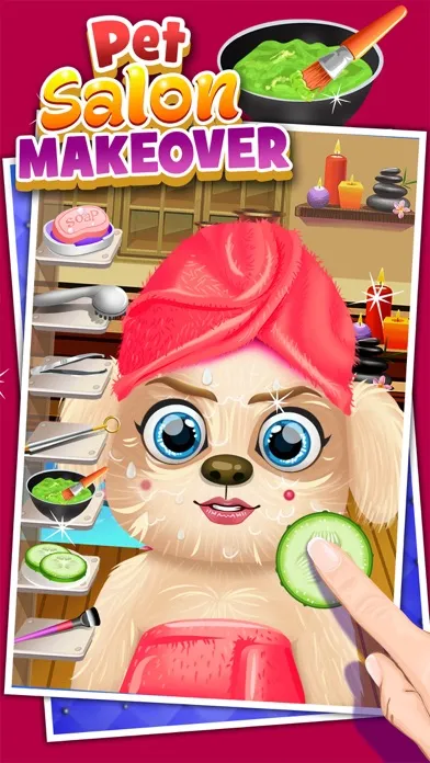 Tangkapan layar Pet Salon Makeup Games for Kids (Girl & Boy)