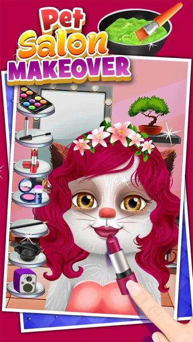 Tangkapan layar Pet Salon Makeup Games for Kids (Girl & Boy)