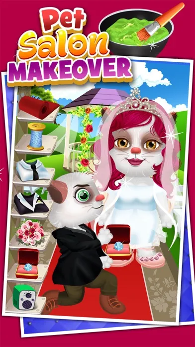 Tangkapan layar Pet Salon Makeup Games for Kids (Girl & Boy)