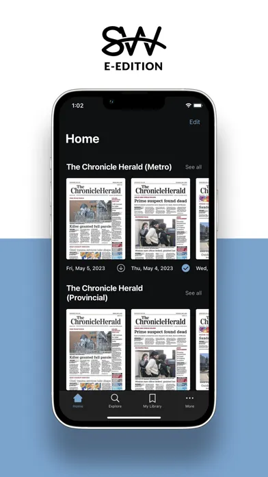 Capturas de pantalla de SW E-Editions