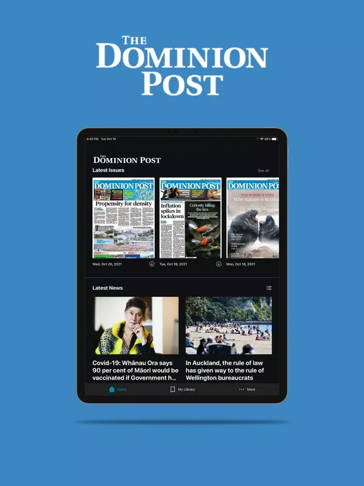 صور The Dominion Post iPad 
