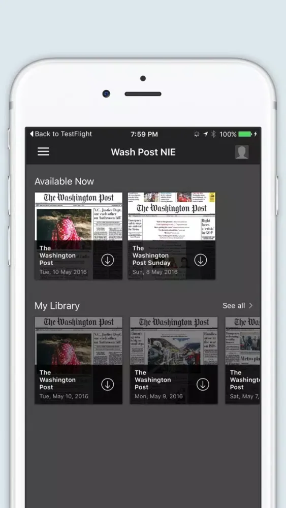 The Washington Post Newspaper in Education スクリーンショット