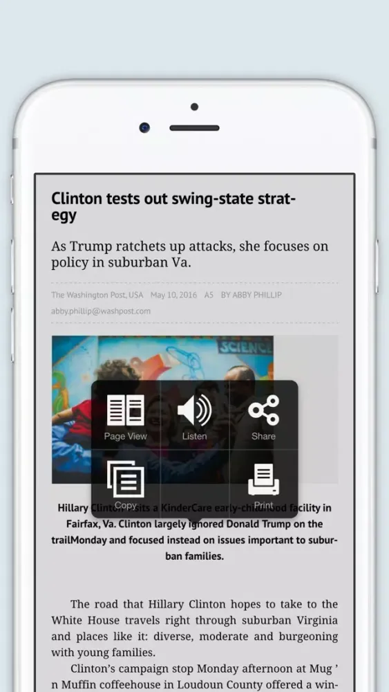 The Washington Post Newspaper in Education スクリーンショット