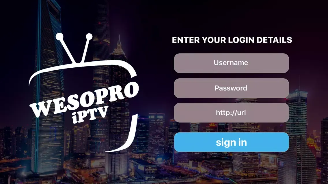 WESOPRO IPTV Player سکرین شاٹس