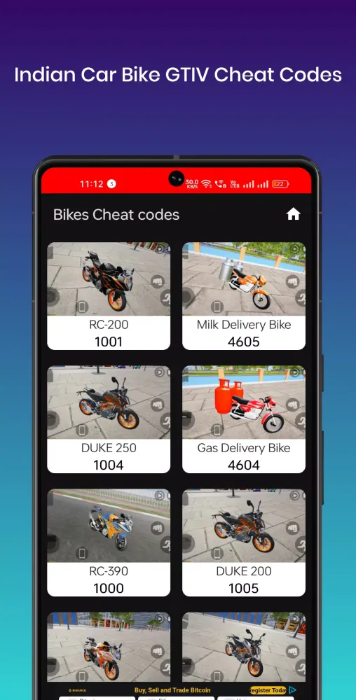 Indian Car Bike GTIV cheats应用截图