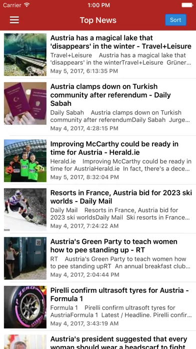 Скриншоты Austria News in English & Austrian Radio