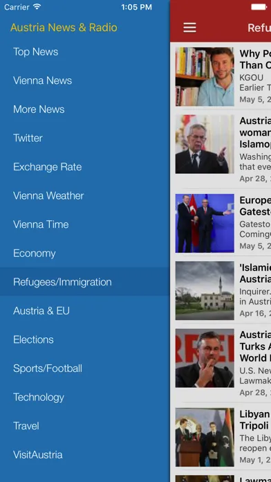 Скриншоты Austria News in English & Austrian Radio