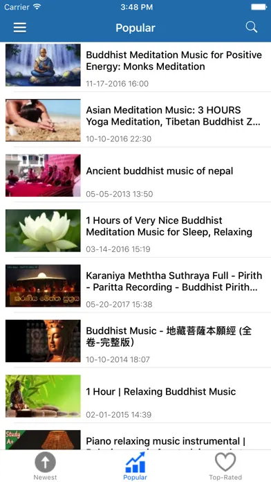 Capturas de pantalla de Buddhism News & Buddha Radio - Buddhist Updates