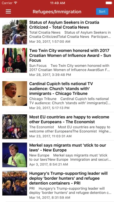 Croatia News in English Today & Croatian Radio Screenshots