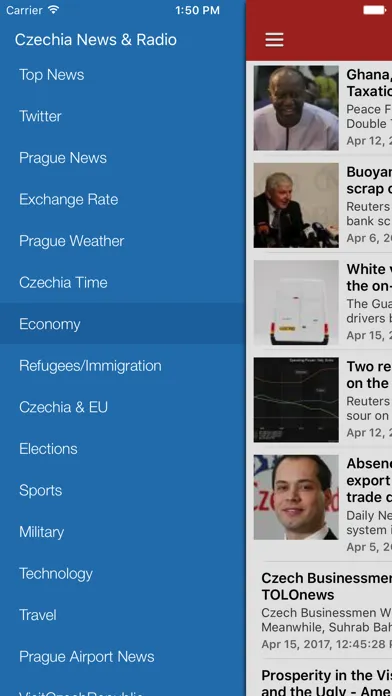 Czech News in English & Czech Music Radio Ekran Görüntüleri