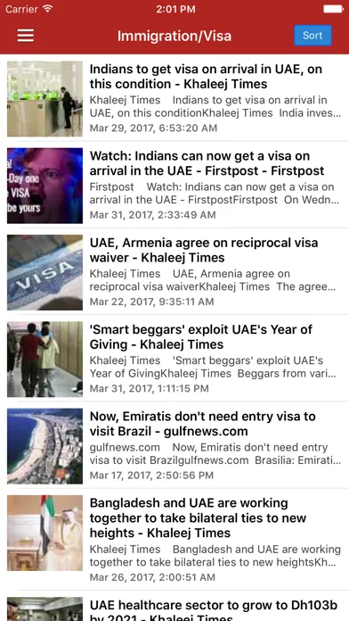 Zrzuty ekranu Dubai UEA News & Emirates Today