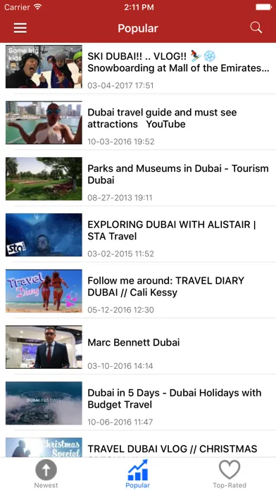 Zrzuty ekranu Dubai UEA News & Emirates Today
