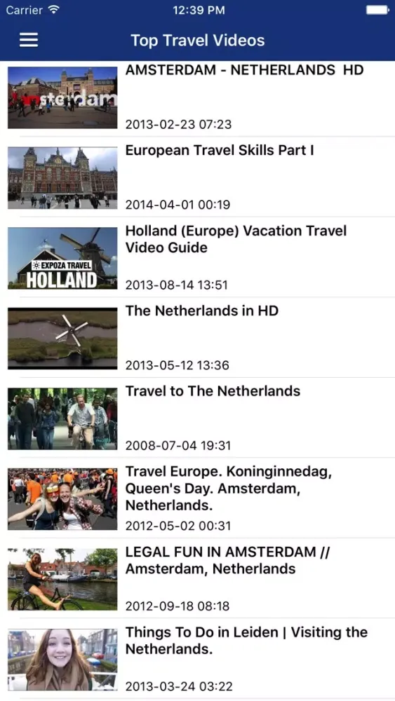 Zrzuty ekranu Dutch News in English Pro