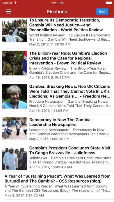 Gambia News Today & Gambia Radio Screenshots