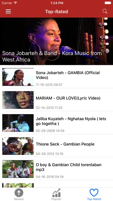 Gambia News Today & Gambia Radio Screenshots