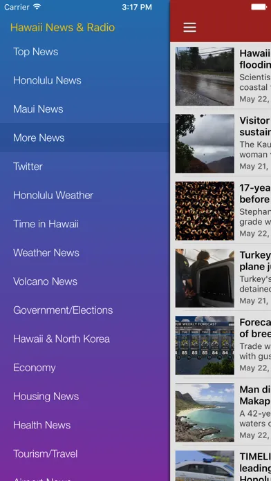 Hawaii News & Hawaiian Music Radio Screenshots
