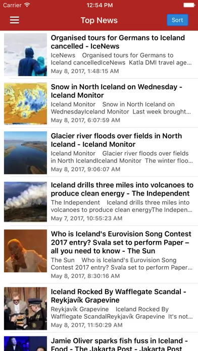 Iceland News in English Today & Icelandic Radio স্ক্রিনশট