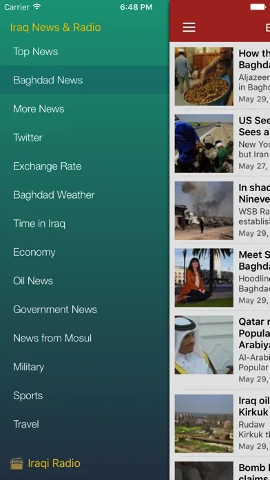 Iraq News in English Today & Iraqi Radio應用截圖