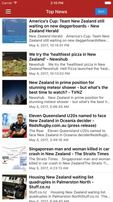 NZ News Today - New Zealand Radio & Headlines应用截图