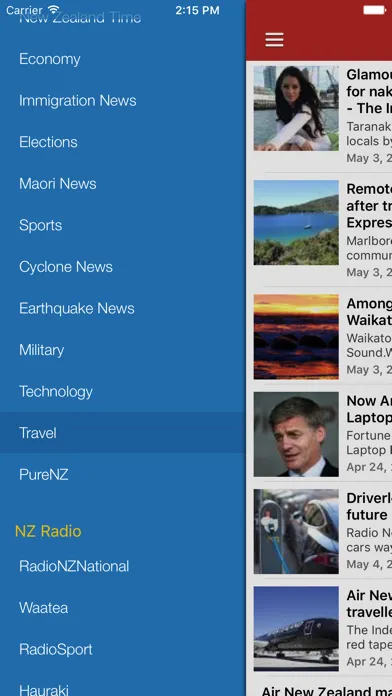 NZ News Today - New Zealand Radio & Headlines应用截图