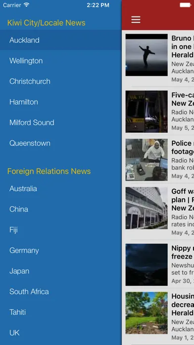 NZ News Today - New Zealand Radio & Headlines应用截图