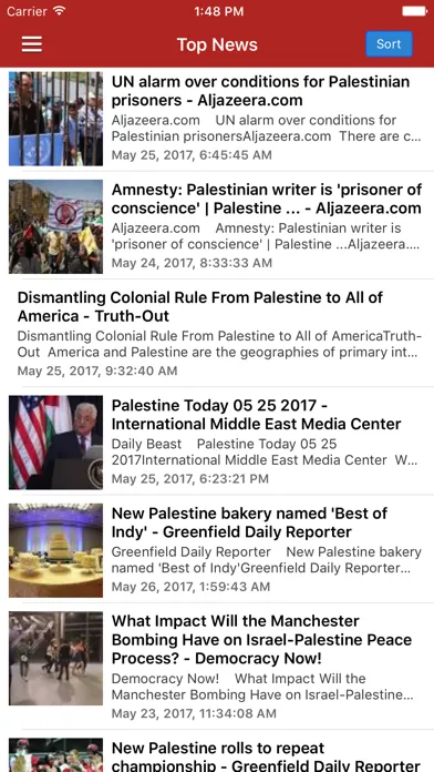 Palestine News & Radio - Gaza Palestinian Updates應用截圖