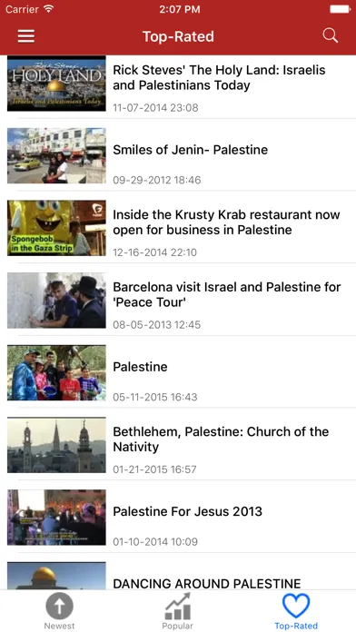 Palestine News & Radio - Gaza Palestinian Updates應用截圖