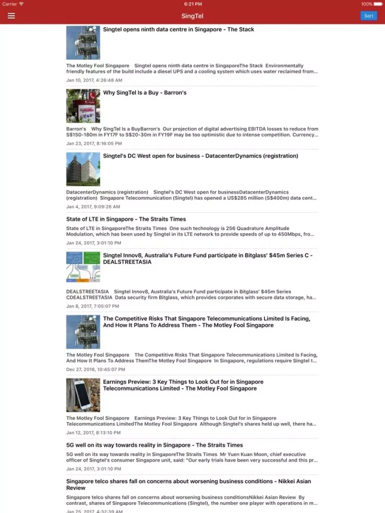 Singapore News & Radio Pro Edition iPad  Ekran Görüntüleri