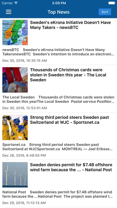 Sweden News & Swedish Info in English Free スクリーンショット