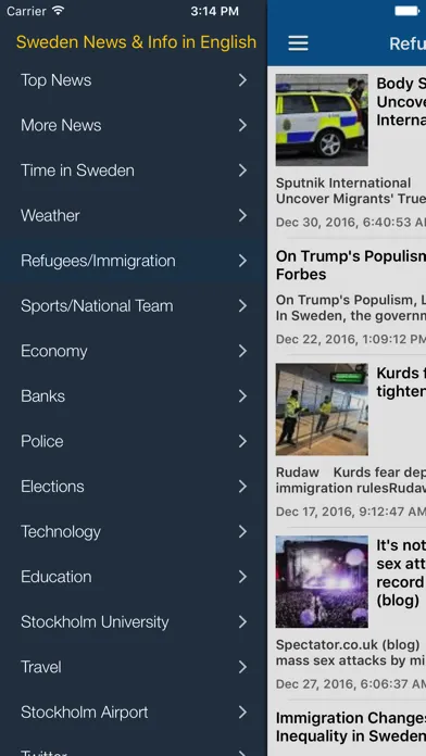 Sweden News & Swedish Info in English Free スクリーンショット