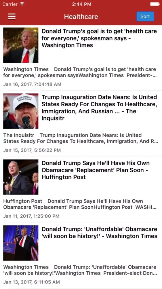 NewsSurge for Donald Trump: Latest News (Free Ed.) স্ক্রিনশট