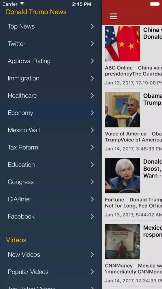 NewsSurge for Donald Trump: Latest News (Free Ed.) স্ক্রিনশট